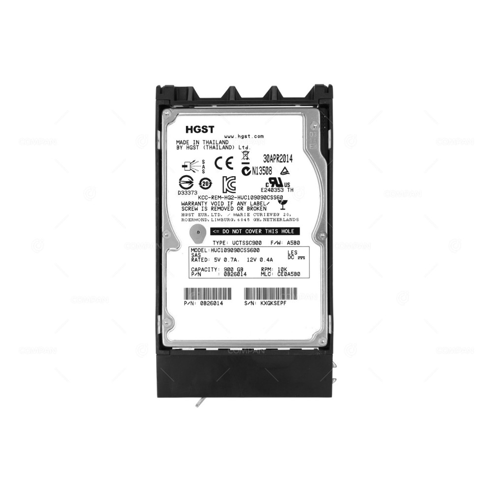 403-0115-01 EMC HDD 900GB 10K SAS 6G 2.5" SFF FOR ISILON SERIES S